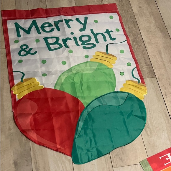 Colorful Christmas Holiday and Summer Garden Flags - Picture 5 of 14